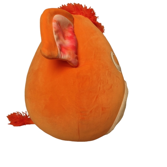 Squishmallows Wilbie Wooly Mammoth Orange Tie Dye Ear Plush - Picture 5 of 14